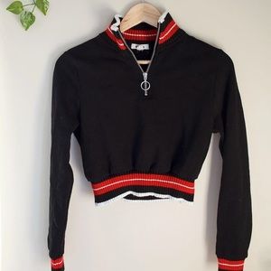 [SOLD ON DEPOP] Garage 3/4 Zip Sweater